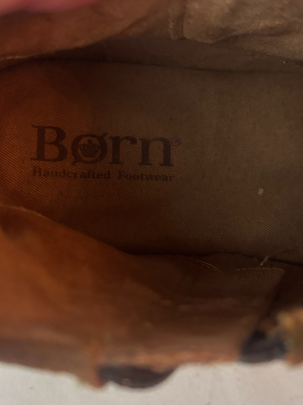 Born Viana Wedge Ankle Zip Bootie Women's 6.5 Brown Suede BR0065257 - Picture 8 of 10